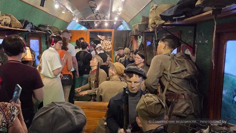 Передвижной музей «Поезд Победы» побывал в Гомеле