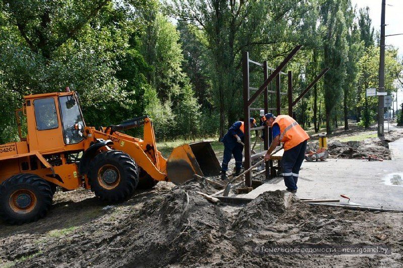 Завершается ремонт Северо-Западного обхода Гомеля
