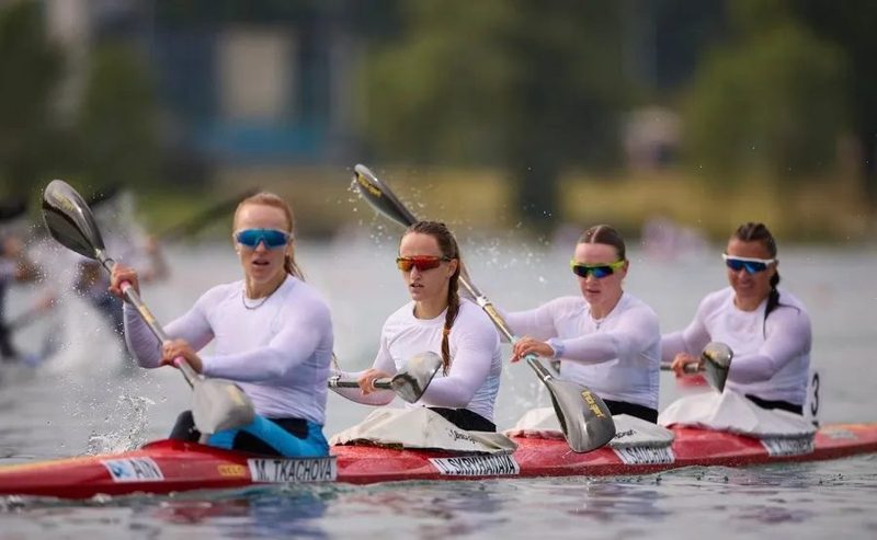 Гомель чествовал бронзовых призёров чемпионата Европы по байдаркам
